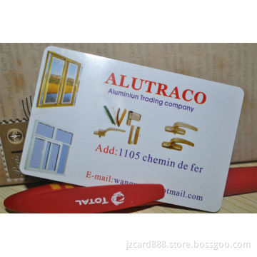 Best Selling Plastic Products Letterpress Mirror Business Cards